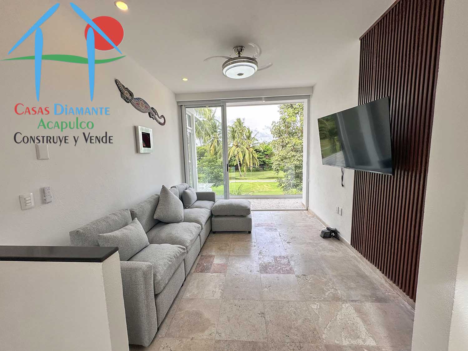 Villas Xel-Ha 45 - Sala de televisión 1